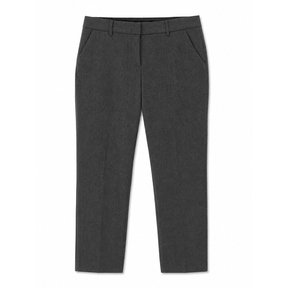 Women's Express Columnist Gray Career Dress Mid-Rise Pants Size 10R